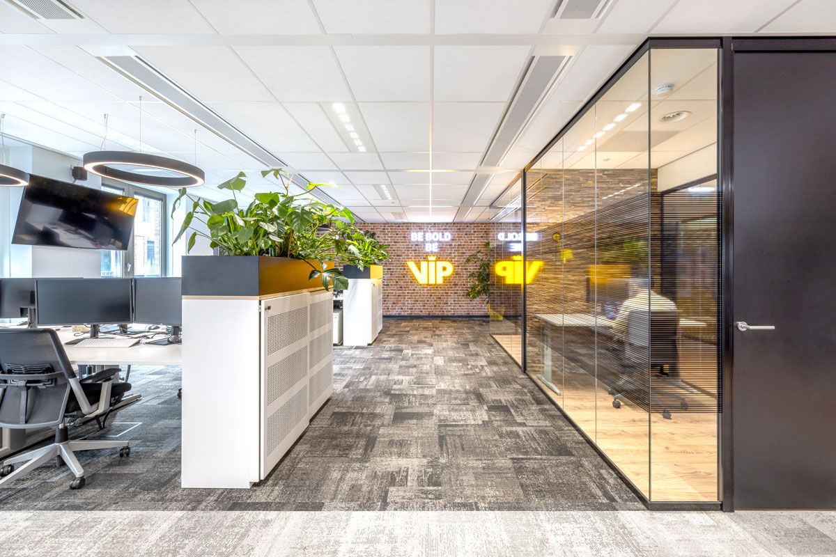 Werkomgeving kantoor VIP in Utrecht, kantoorinrichting.