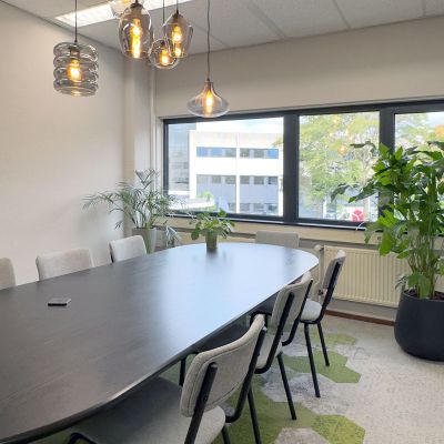 Interieurontwerp kantoor HOD vastgoedadvies - binnenhuisarchitect Hilversum